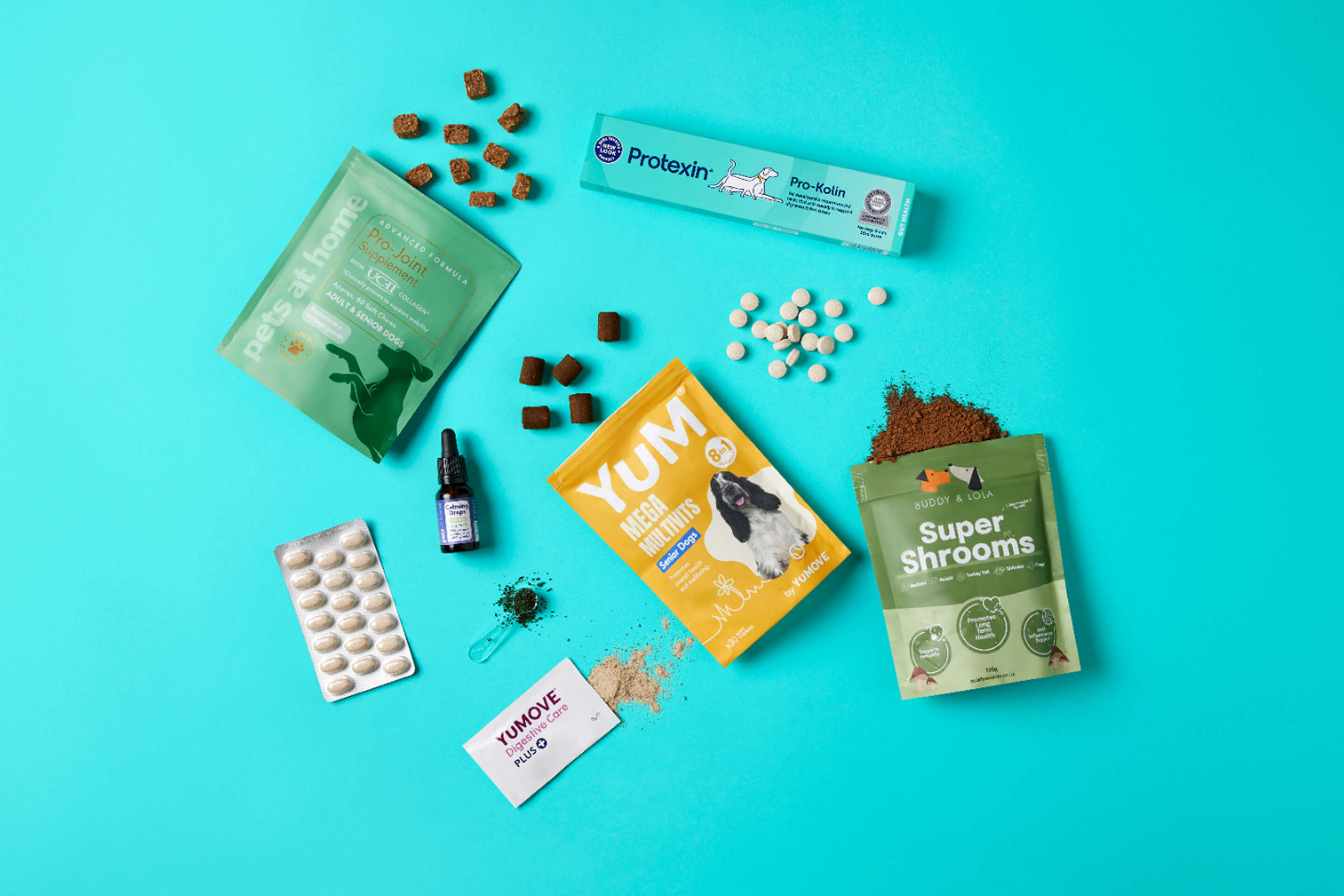 A helping paw: pet supplements